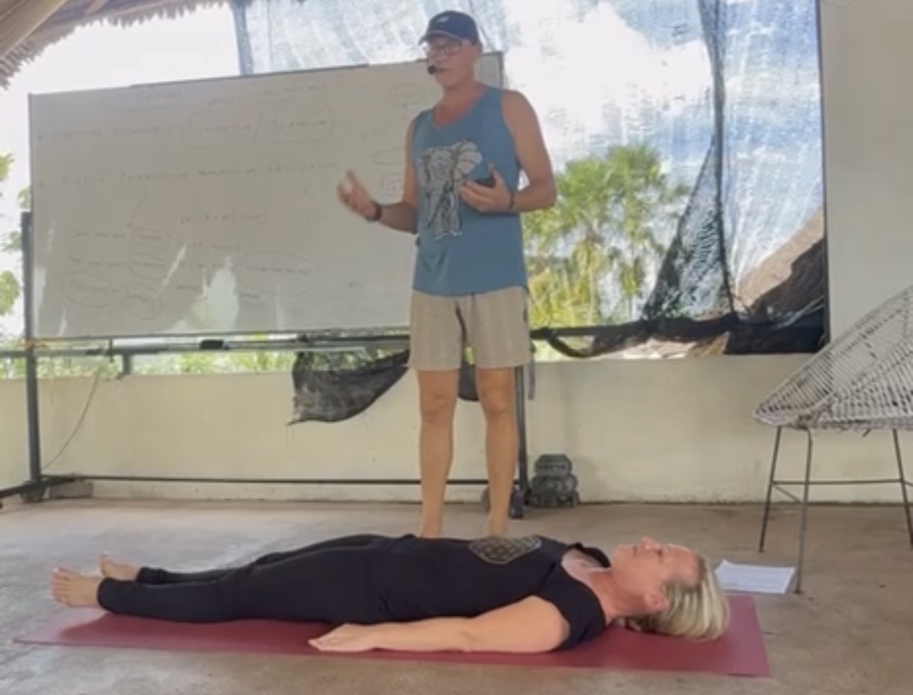 Teaching Yoga Poses — Ubud, Bali